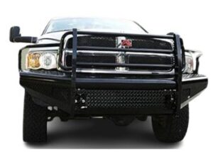 Fab Fours Black Steel Grille Guard